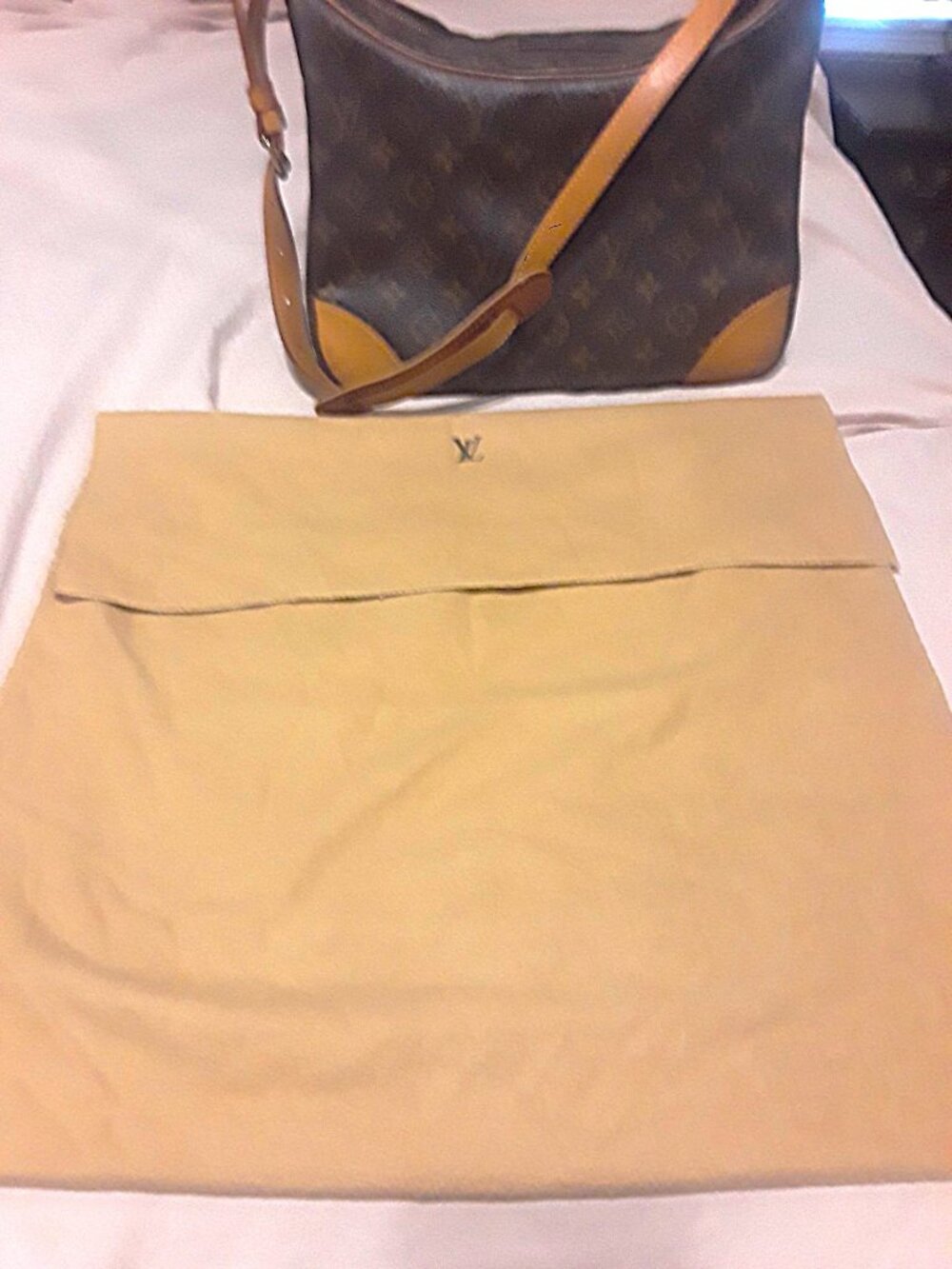 RARE vintage Louis Vuitton Boulagne monogram handbag--exceptionally good - Picture 6 of 14